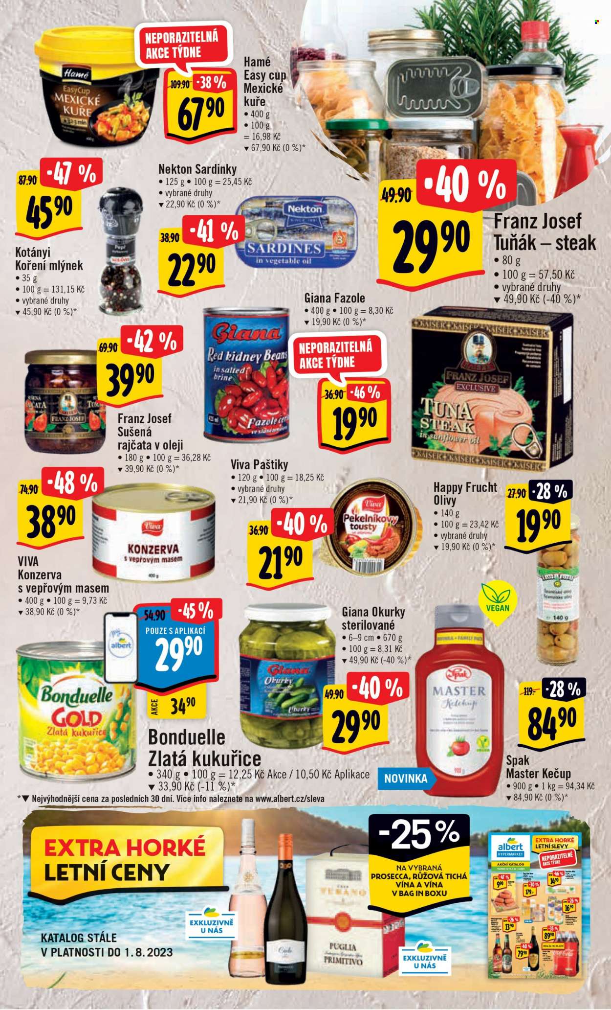 Leták Albert Hypermarket - 26.7.2023 - 1.8.2023. Strana 15