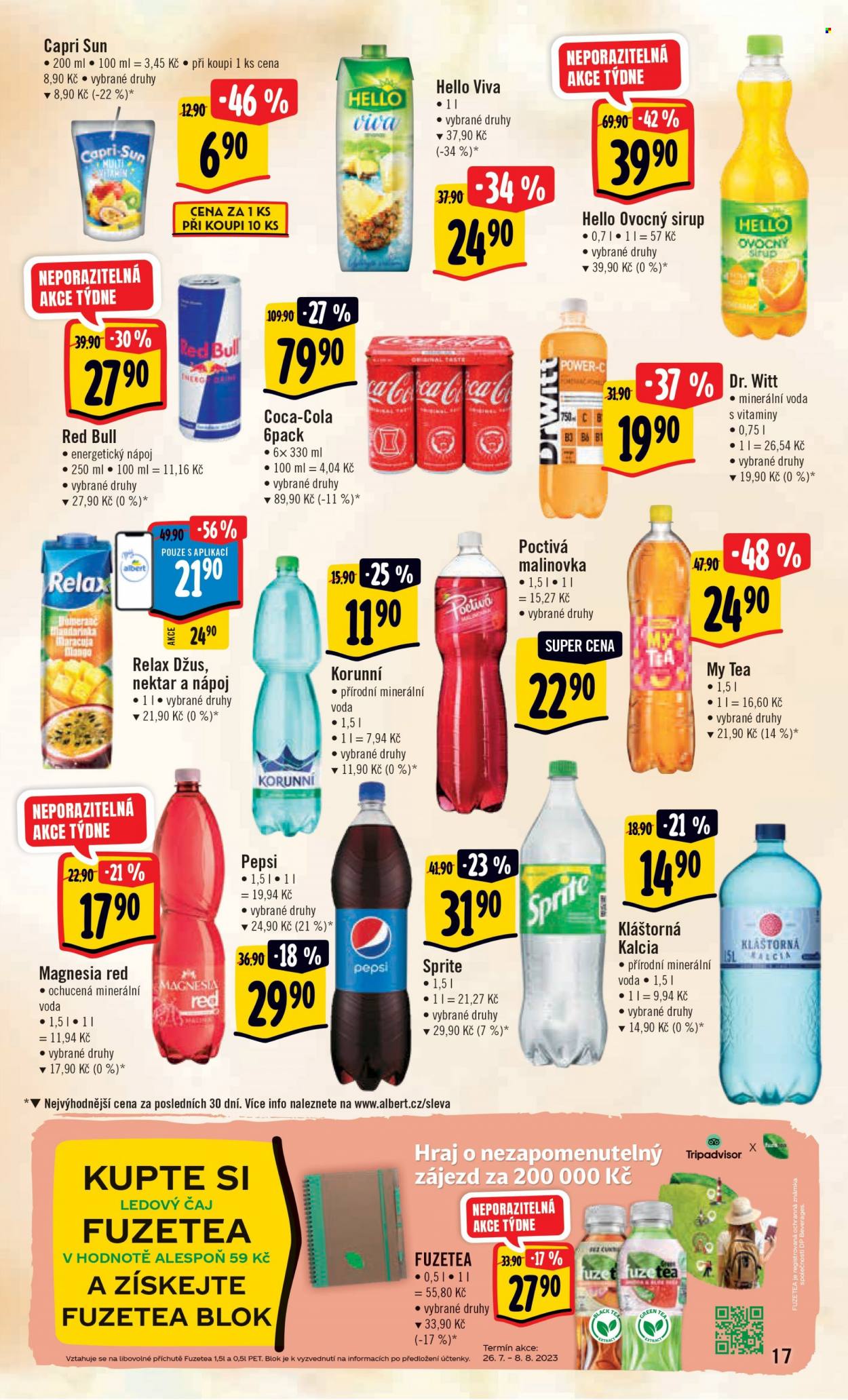 Leták Albert Hypermarket - 26.7.2023 - 1.8.2023. Strana 17