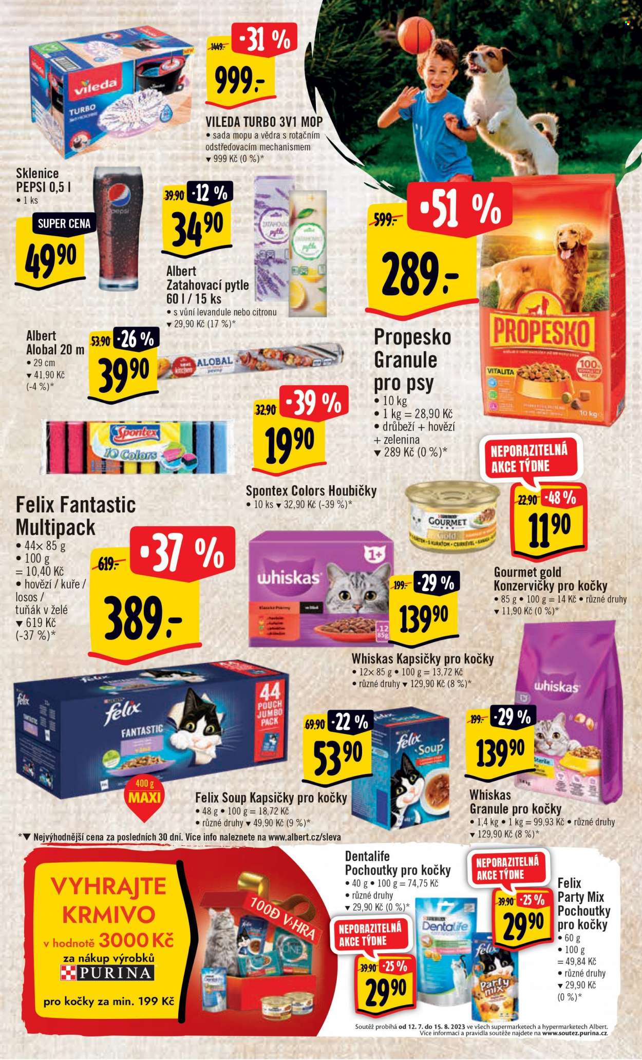 Leták Albert Hypermarket - 26.7.2023 - 1.8.2023. Strana 23