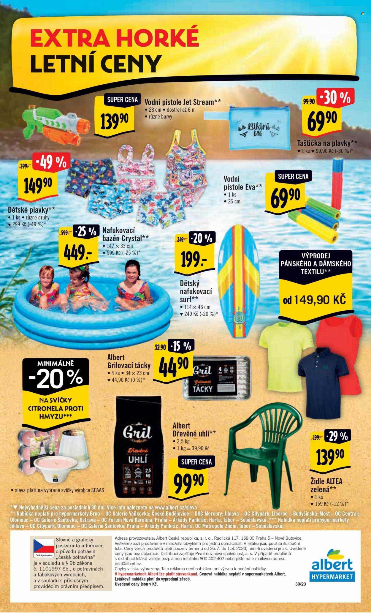 Leták Albert Hypermarket - 26.7.2023 - 1.8.2023. Strana 27