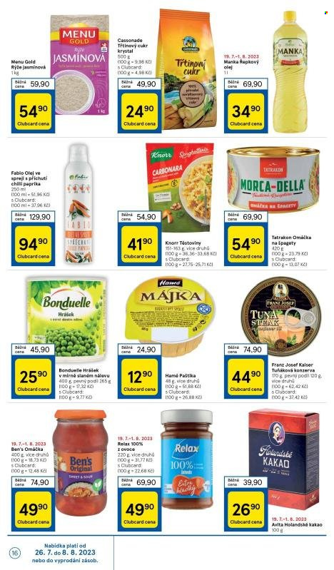 Leták TESCO - 26.7.2023 - 1.8.2023. Strana 16