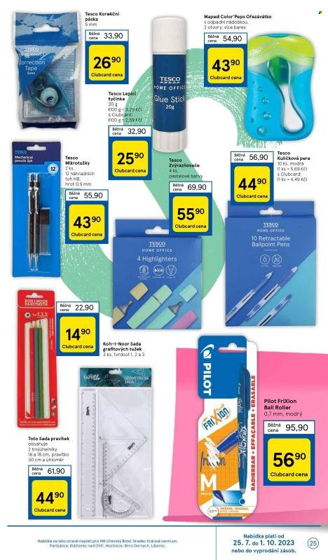 Leták TESCO - 26.7.2023 - 1.8.2023. Strana 25