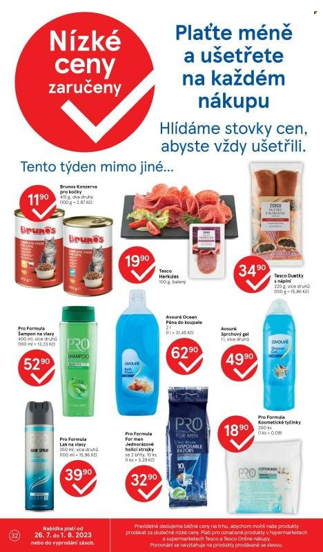 Leták TESCO - 26.7.2023 - 1.8.2023. Strana 32
