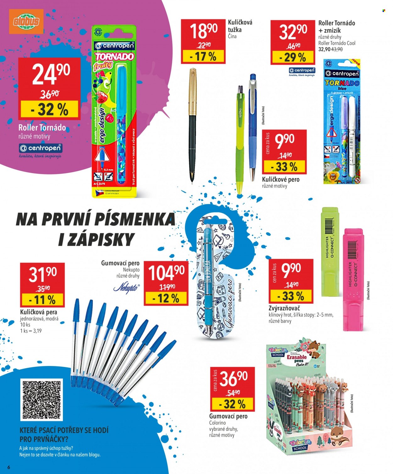 Leták Globus - 26.7.2023 - 11.9.2023. Strana 6