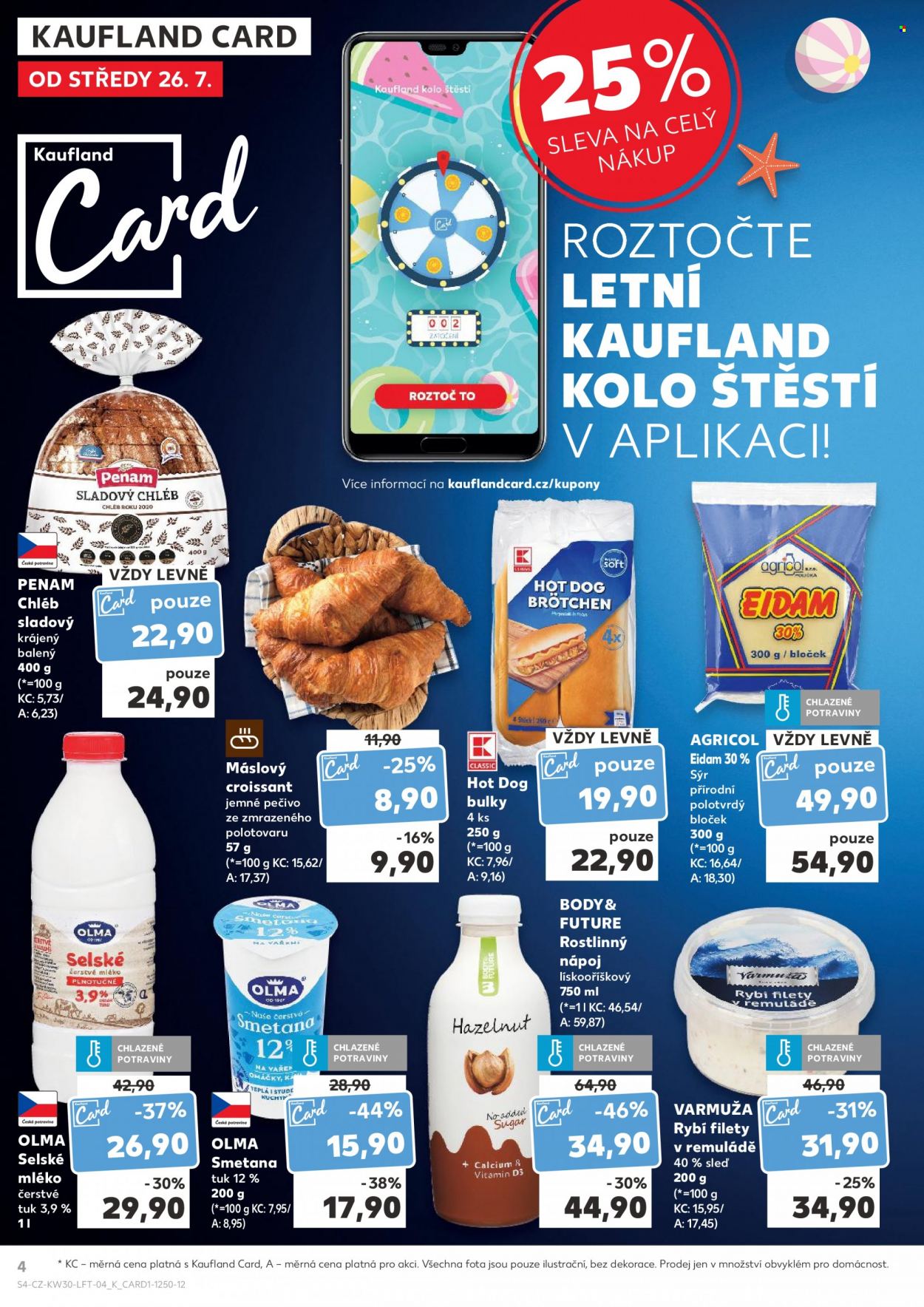 Leták Kaufland - 26.7.2023 - 1.8.2023. Strana 4