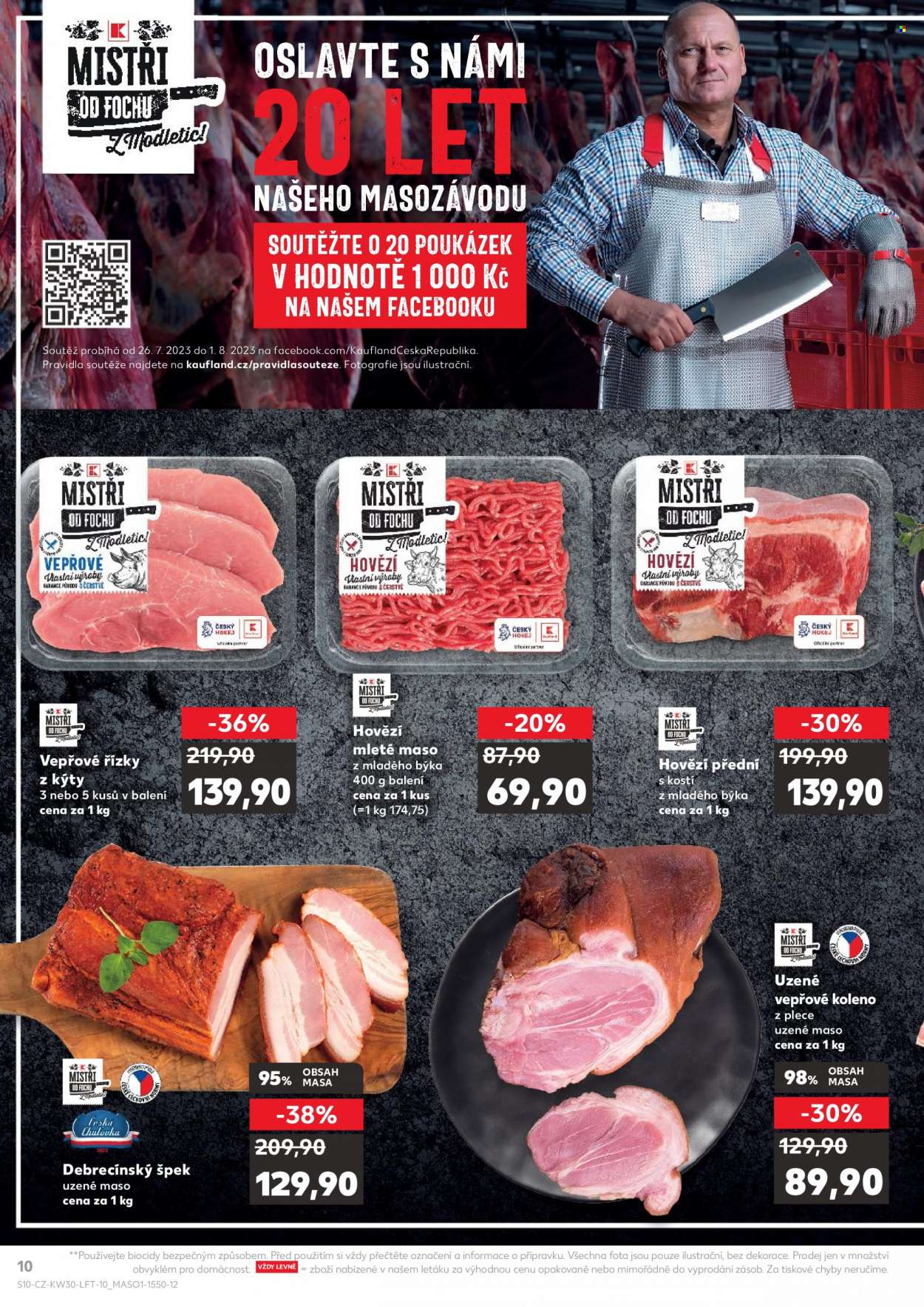 Leták Kaufland - 26.7.2023 - 1.8.2023. Strana 10
