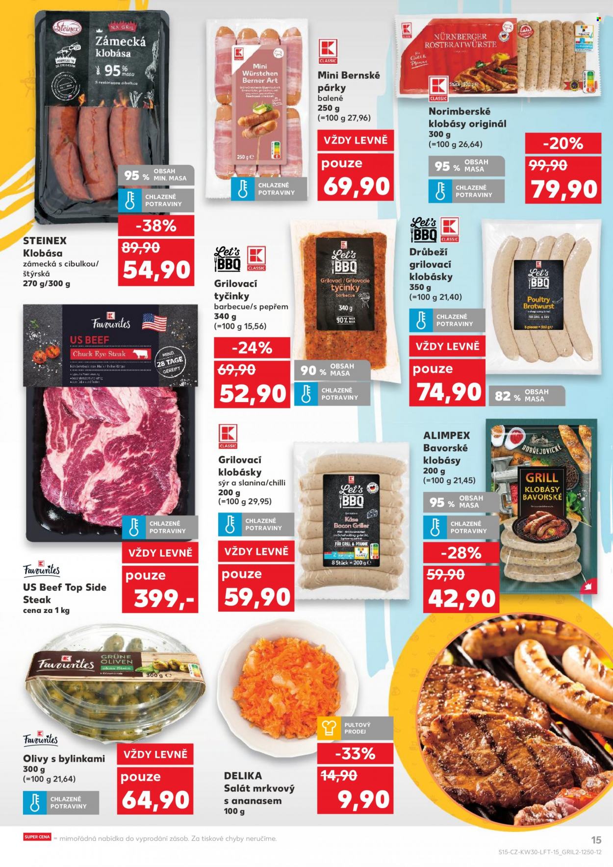Leták Kaufland - 26.7.2023 - 1.8.2023. Strana 15
