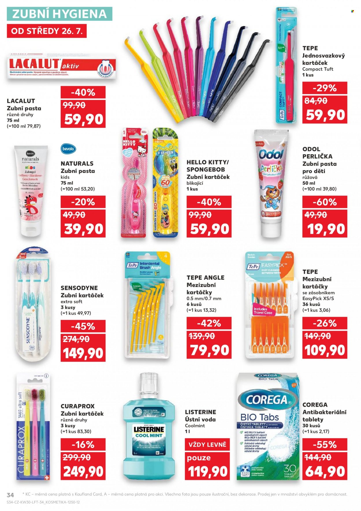 Leták Kaufland - 26.7.2023 - 1.8.2023. Strana 34