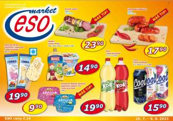 Leták ESO MARKET - 26.7.2023 - 6.8.2023.