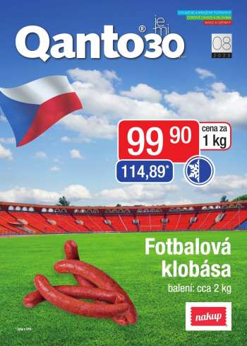 Leták Astur & Qanto velkoobchod - 1.8.2023 - 31.8.2023.