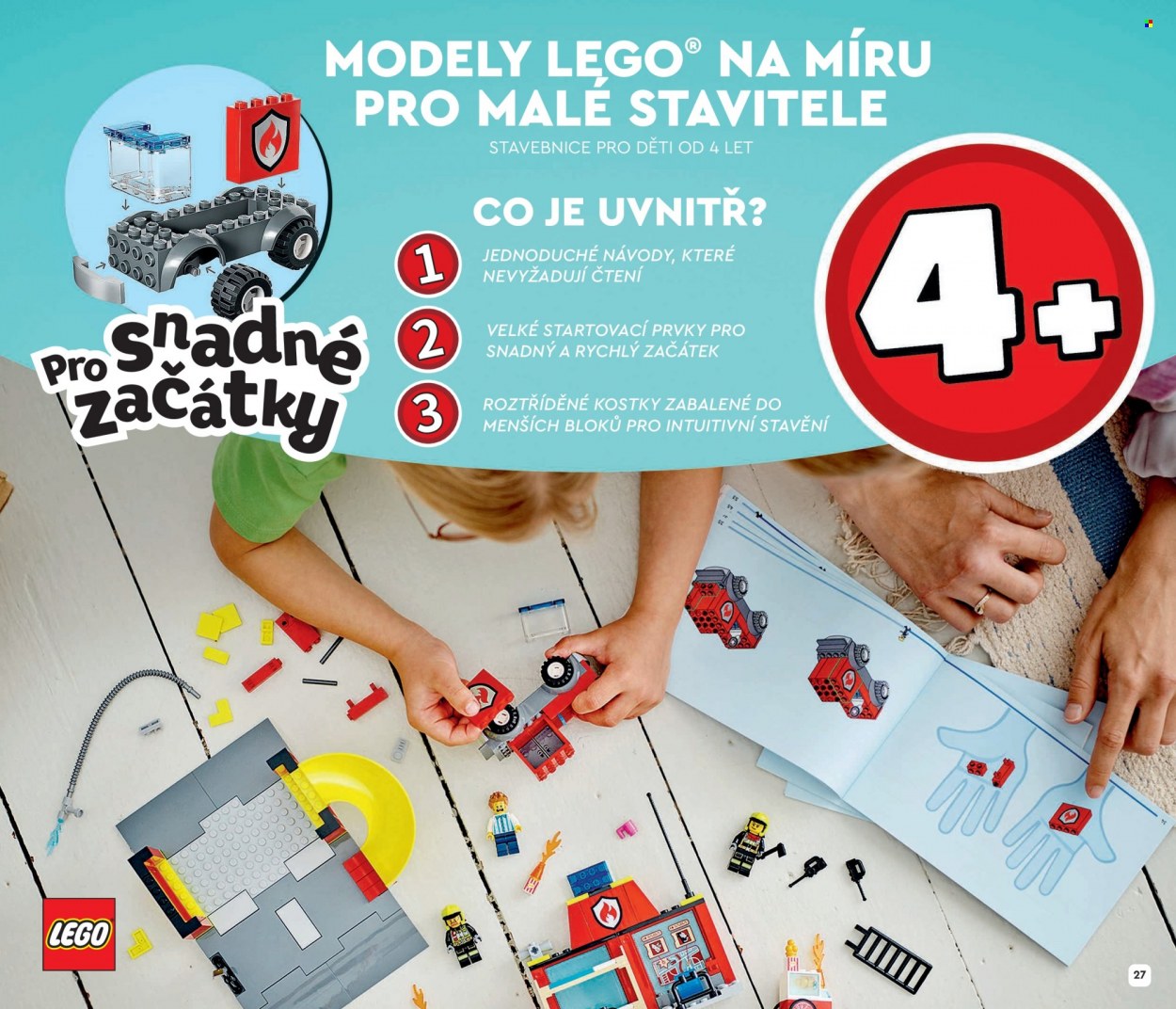 Leták LEGO. Strana 27