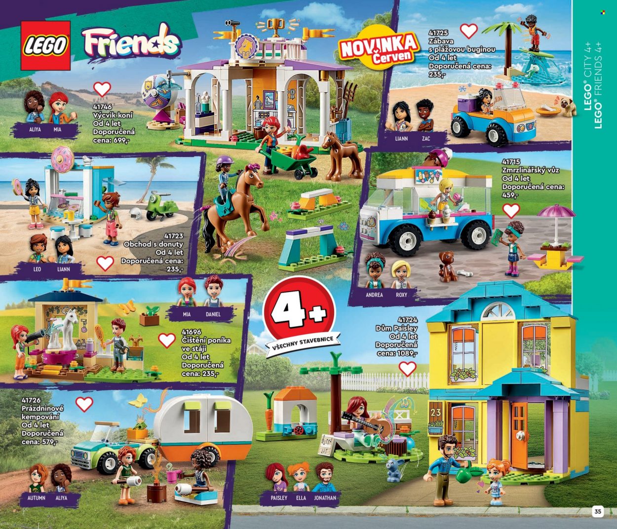 Leták LEGO. Strana 35
