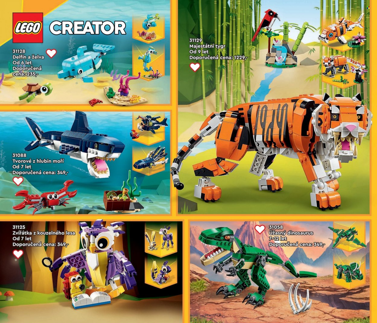Leták LEGO. Strana 62