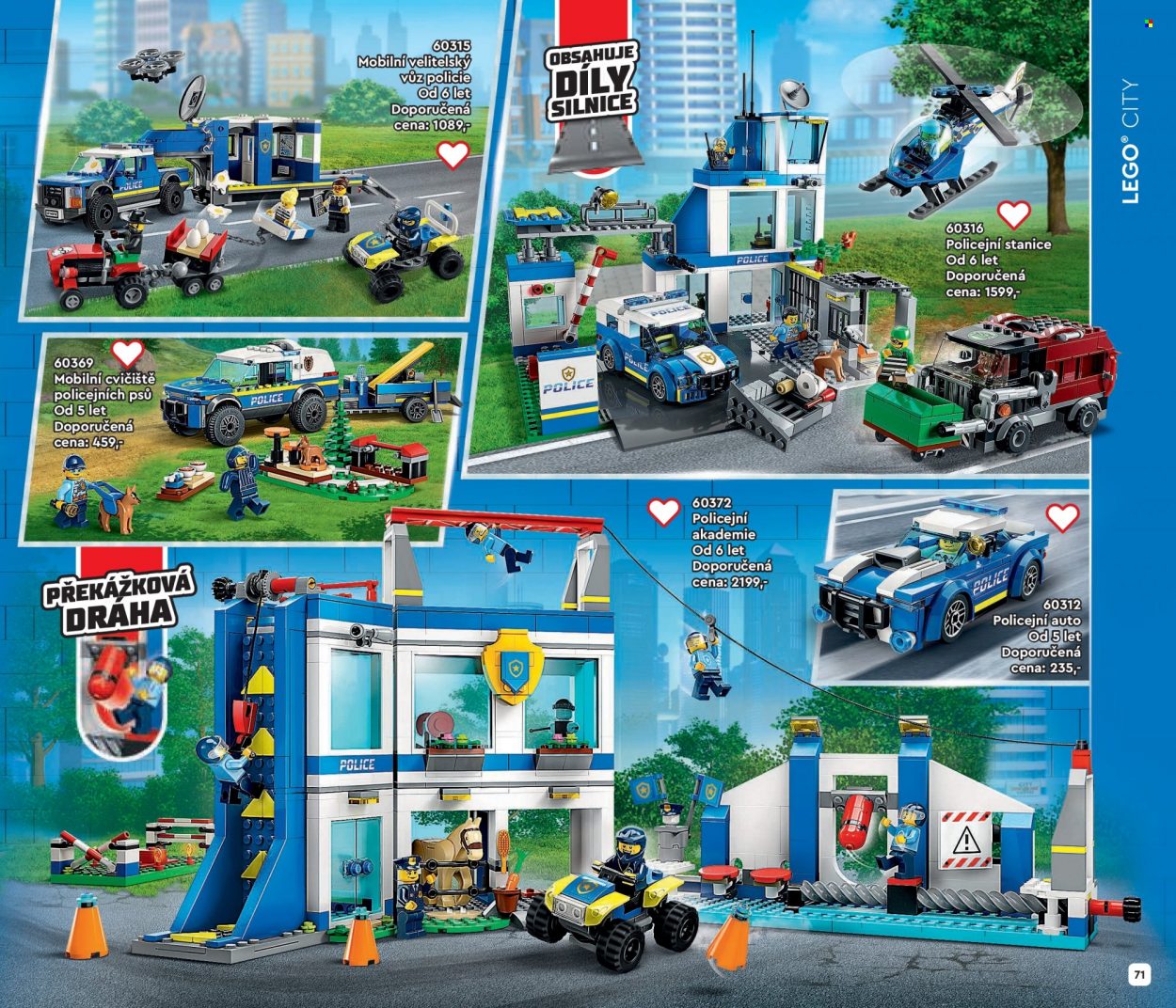 Leták LEGO. Strana 71