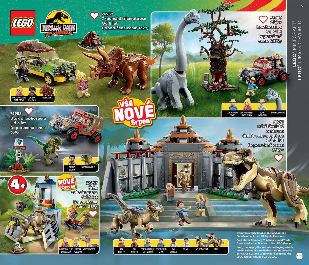 Leták LEGO. Strana 101