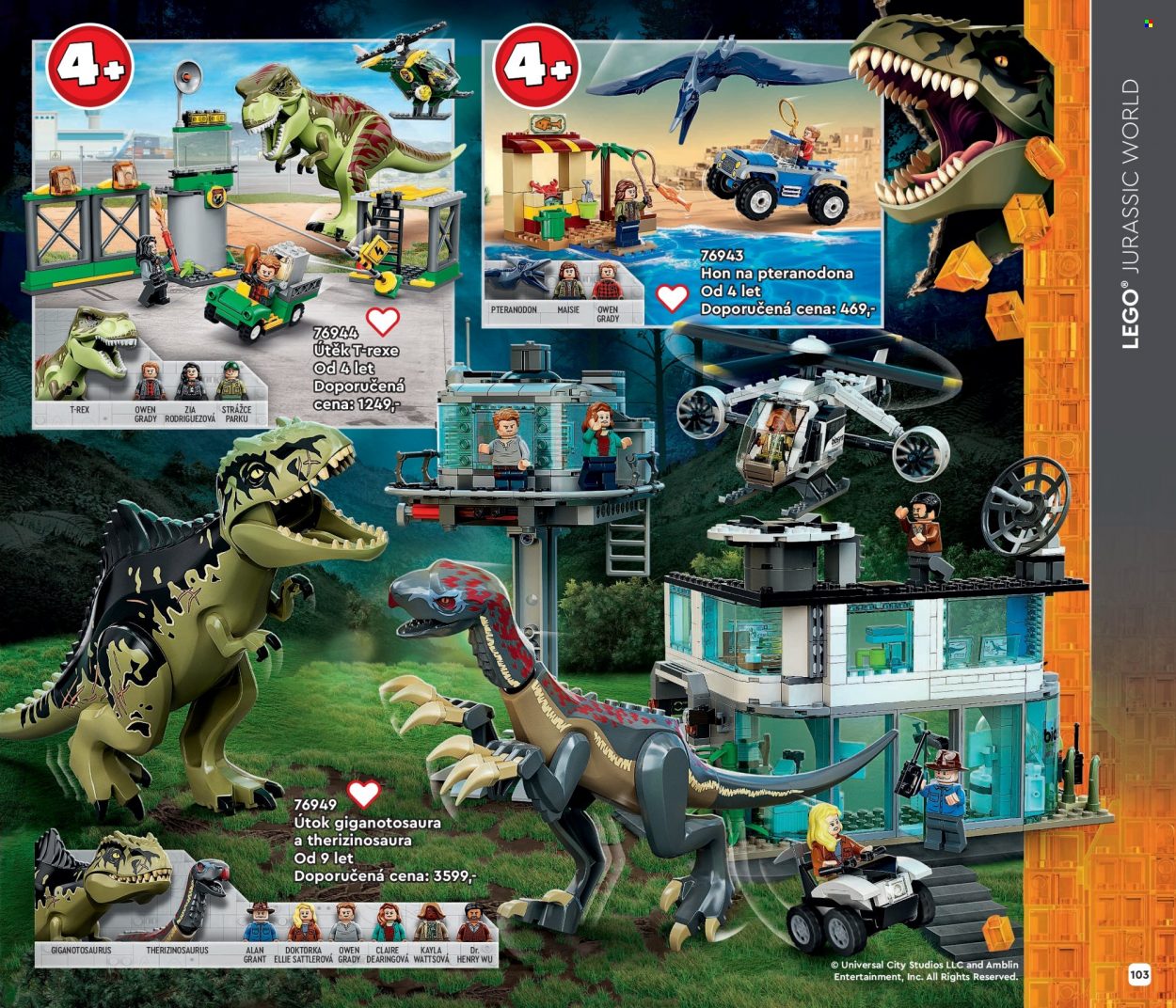 Leták LEGO. Strana 103