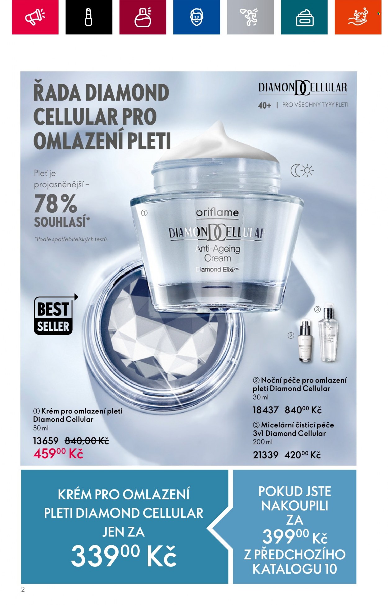 Leták ORIFLAME - 26.7.2023 - 8.8.2023. Strana 2