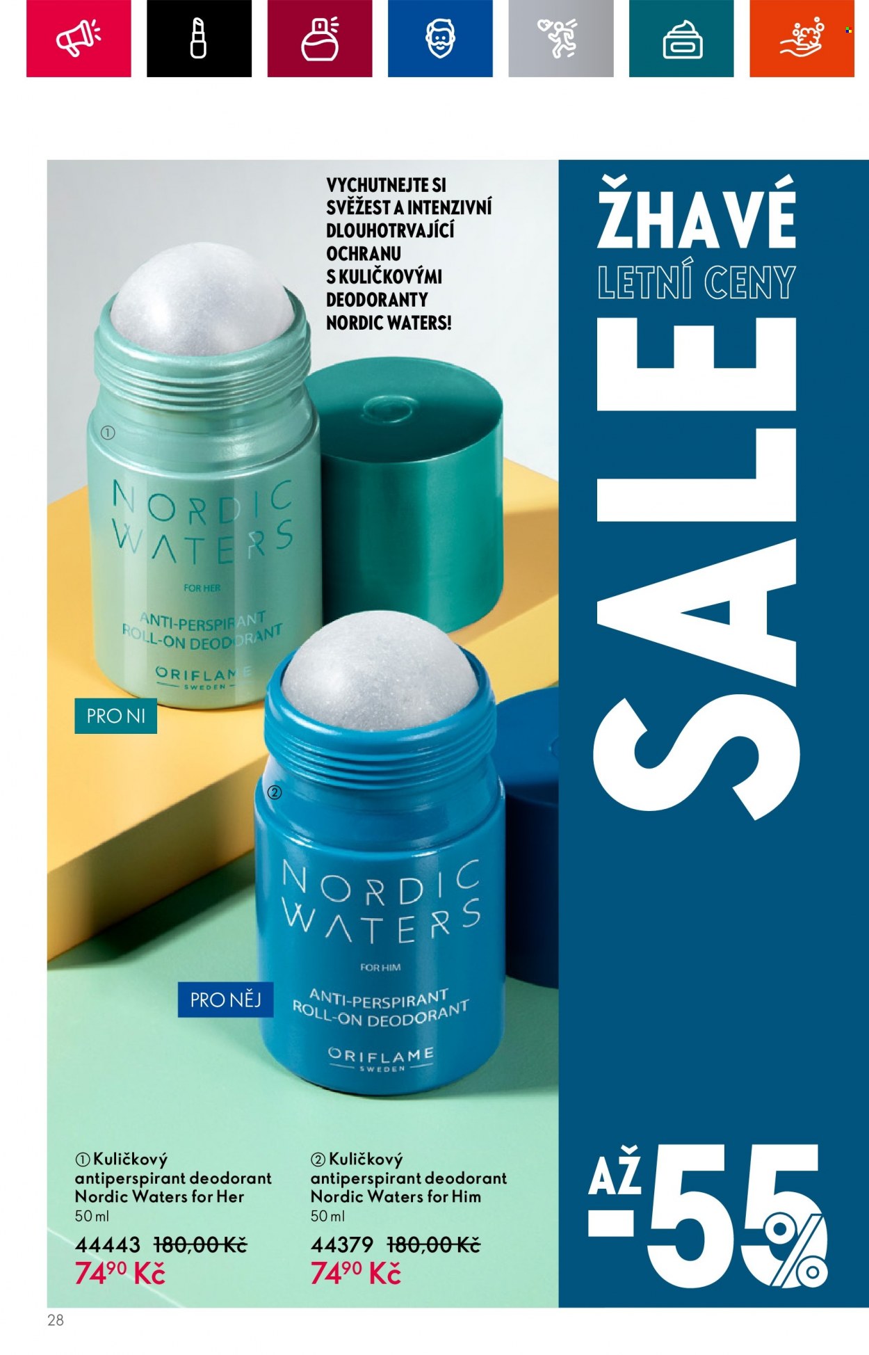 Leták ORIFLAME - 26.7.2023 - 8.8.2023. Strana 28