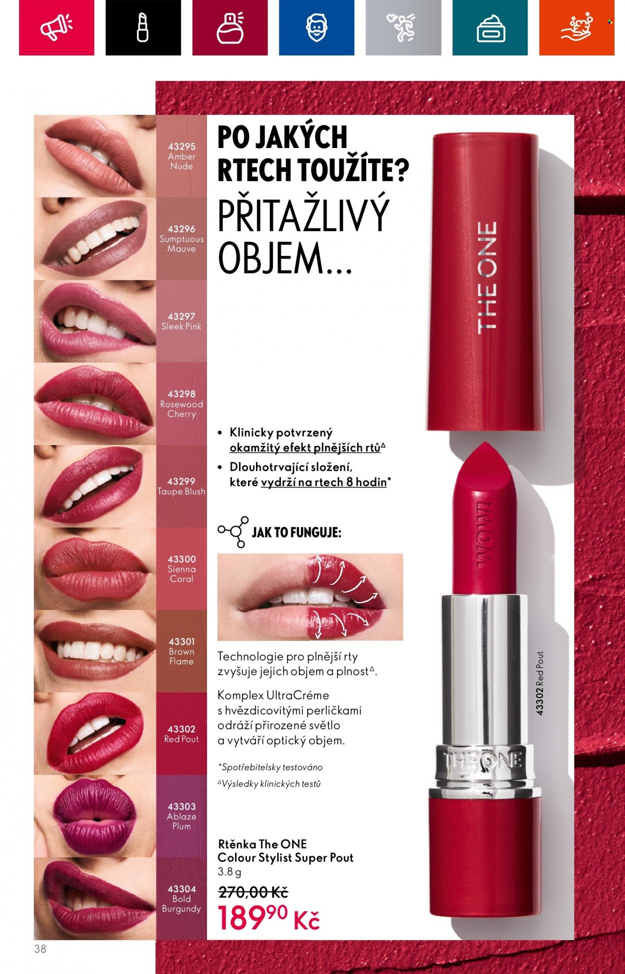 Leták ORIFLAME - 26.7.2023 - 8.8.2023. Strana 38