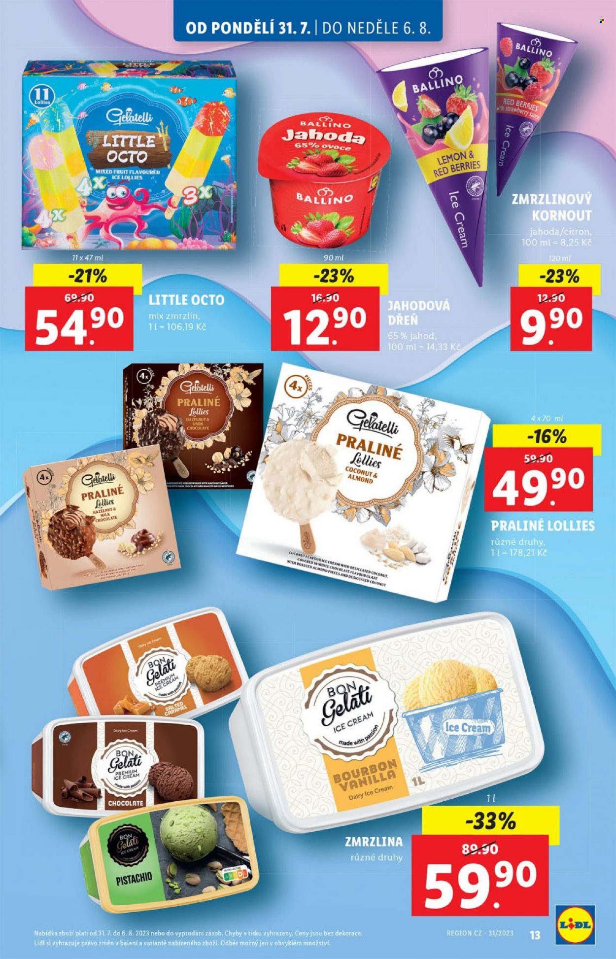Leták Lidl - 31.7.2023 - 6.8.2023. Strana 13
