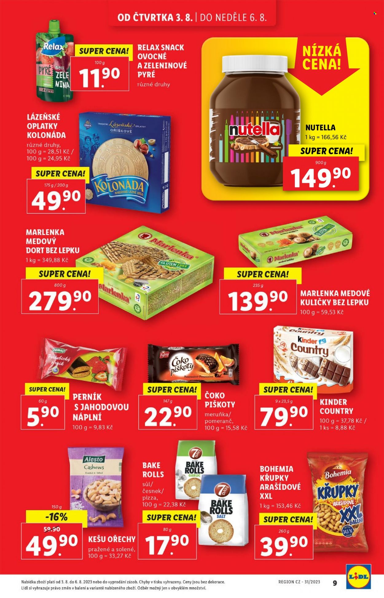 Leták Lidl - 3.8.2023 - 6.8.2023. Strana 9