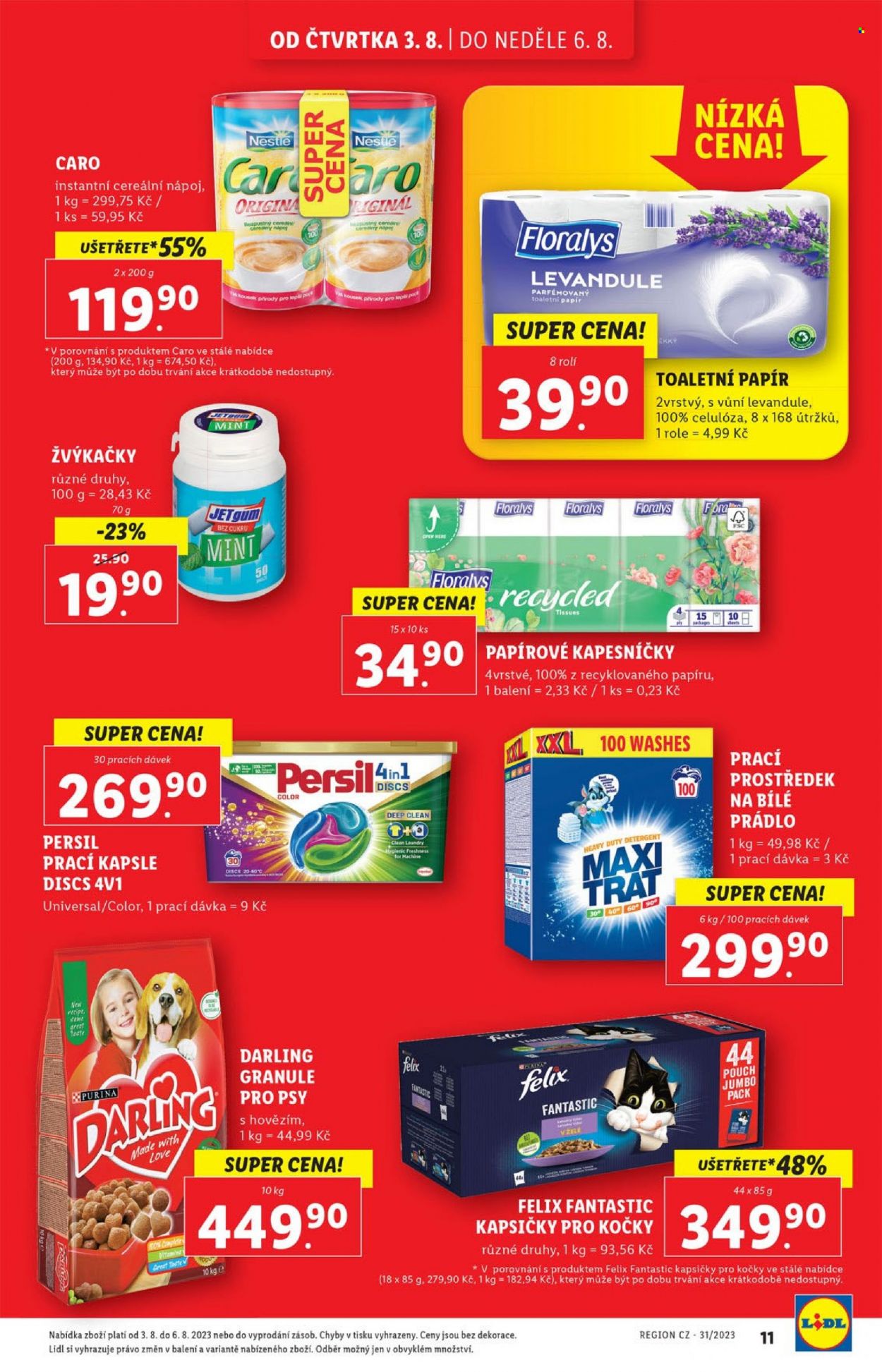 Leták Lidl - 3.8.2023 - 6.8.2023. Strana 11