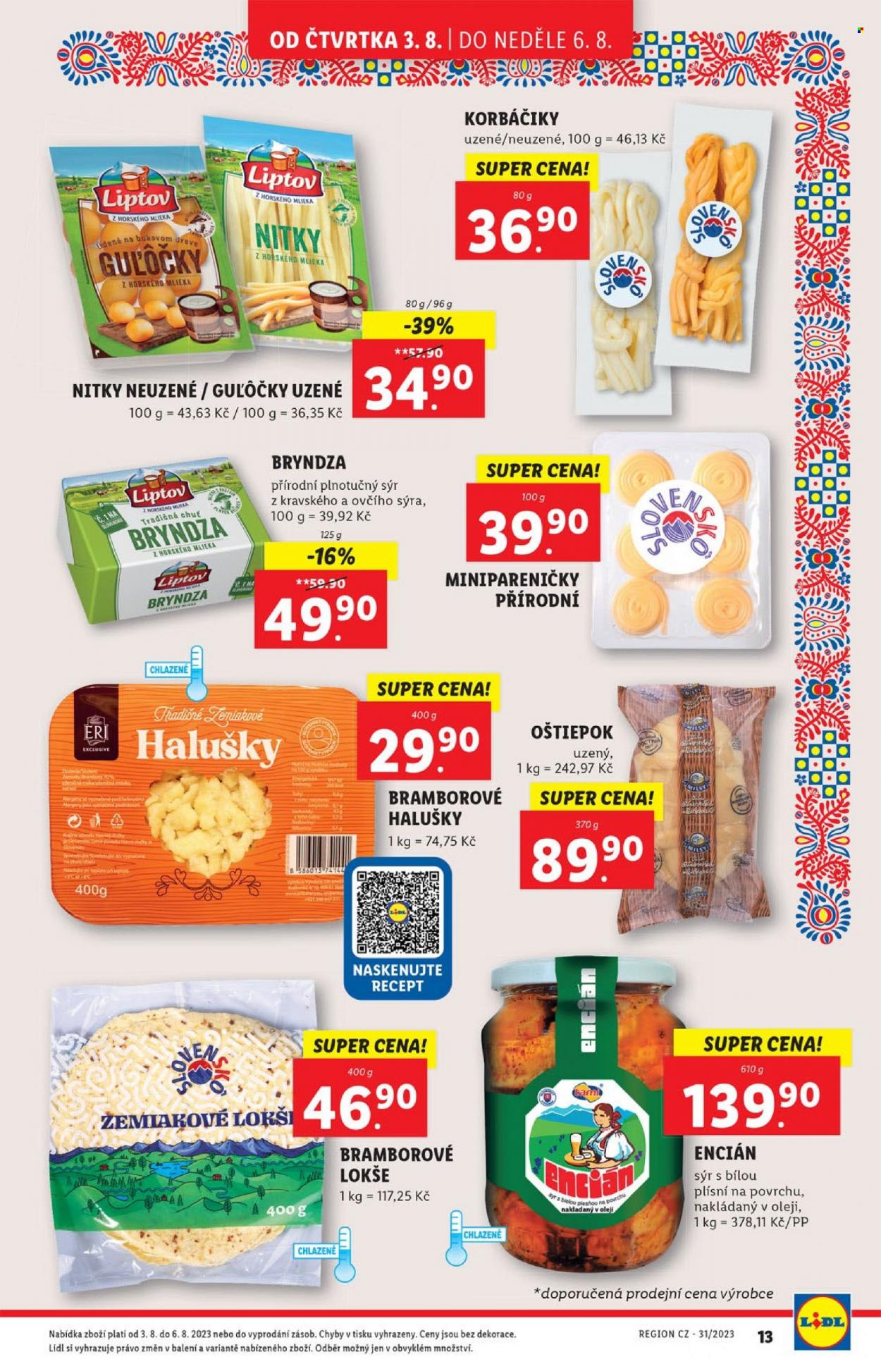 Leták Lidl - 3.8.2023 - 6.8.2023. Strana 13