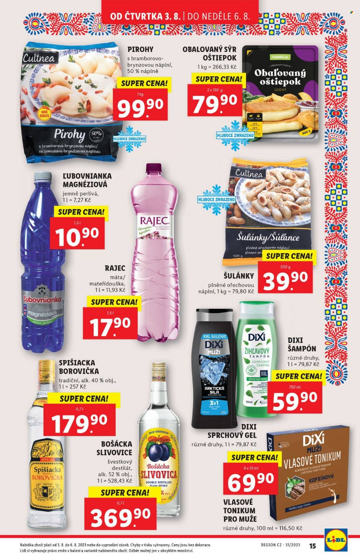 Leták Lidl - 3.8.2023 - 6.8.2023. Strana 15