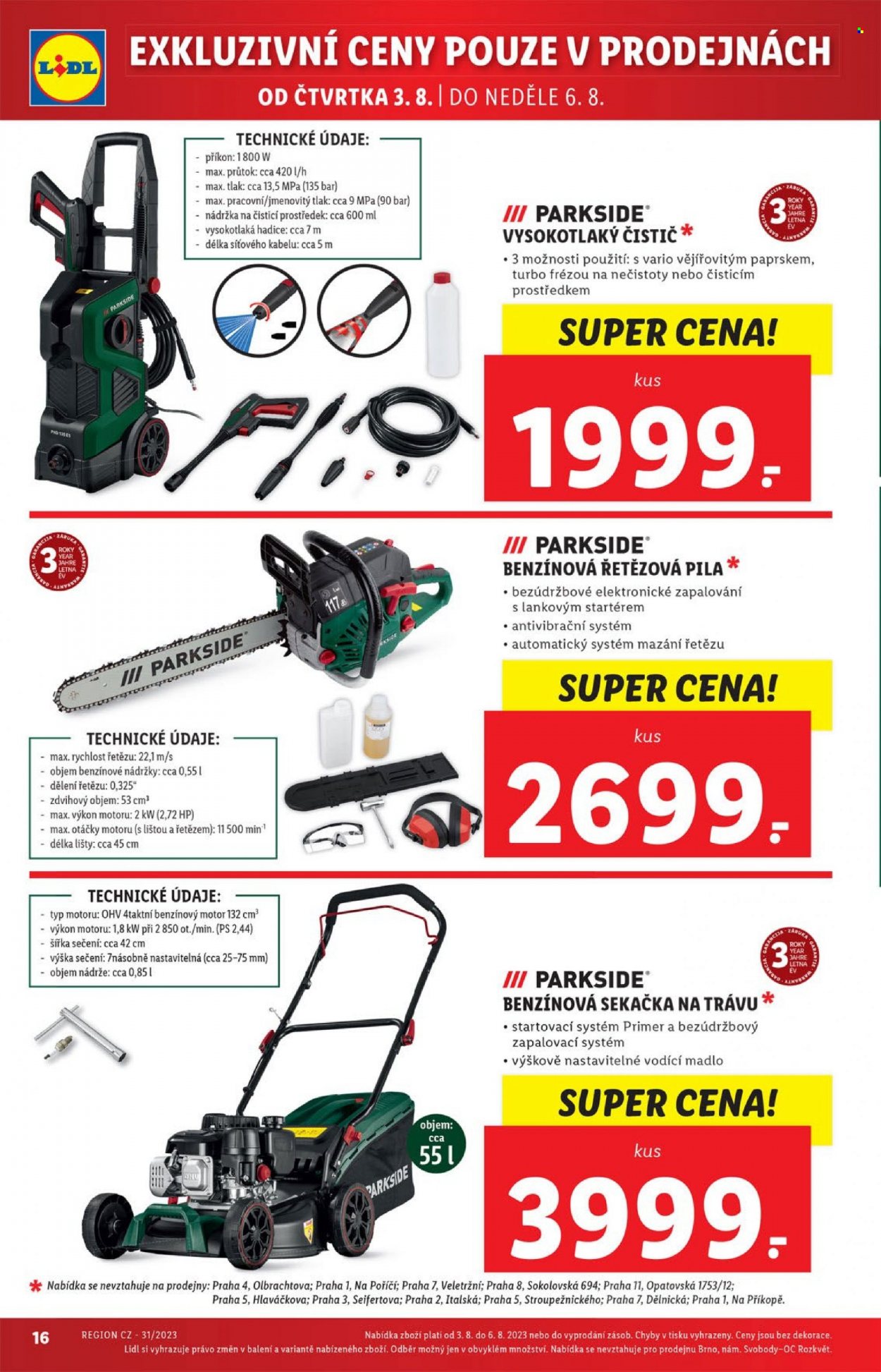 Leták Lidl - 3.8.2023 - 6.8.2023. Strana 16