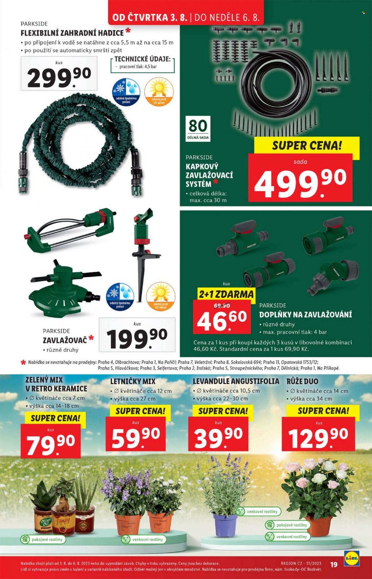 Leták Lidl - 3.8.2023 - 6.8.2023. Strana 19