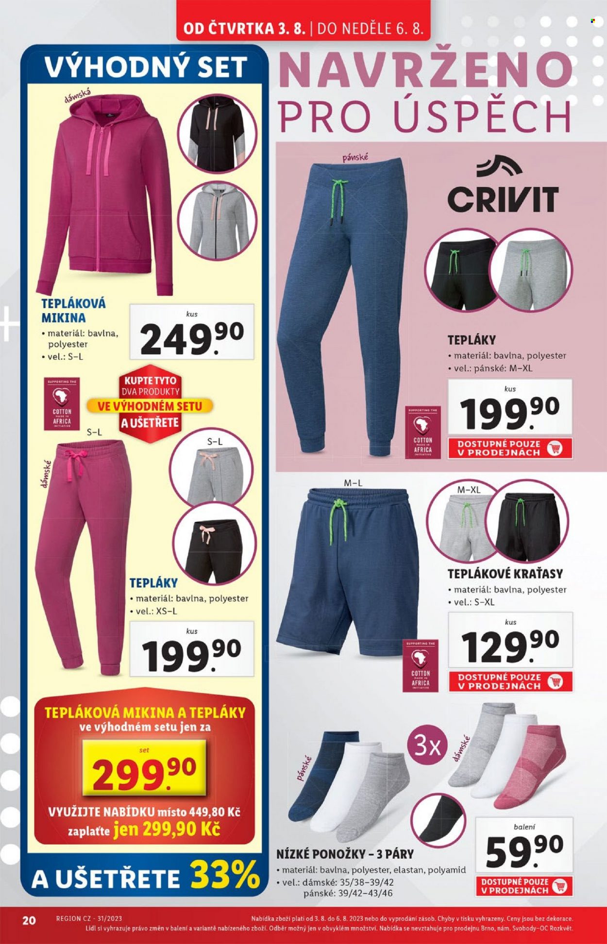 Leták Lidl - 3.8.2023 - 6.8.2023. Strana 20