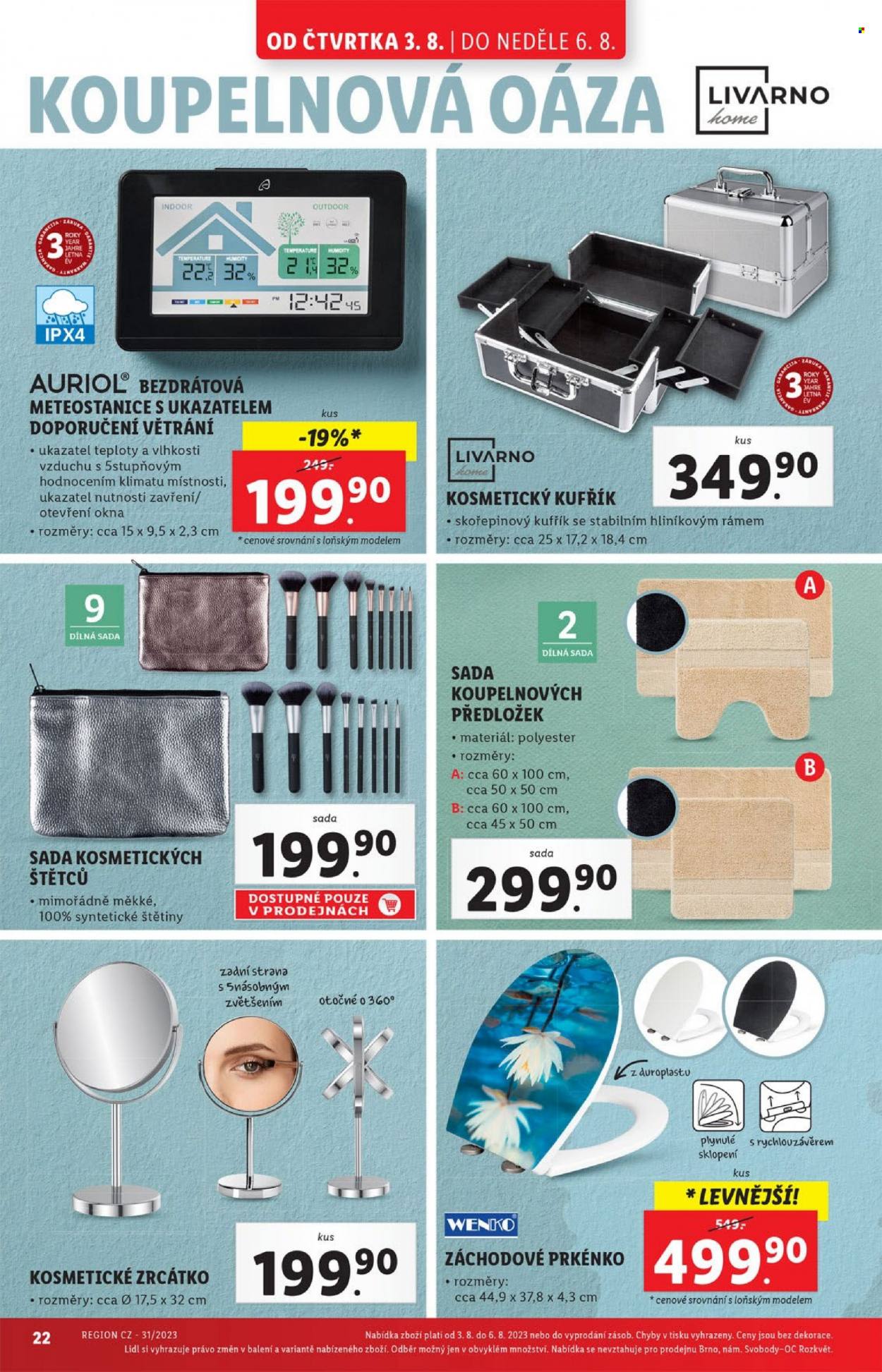 Leták Lidl - 3.8.2023 - 6.8.2023. Strana 22