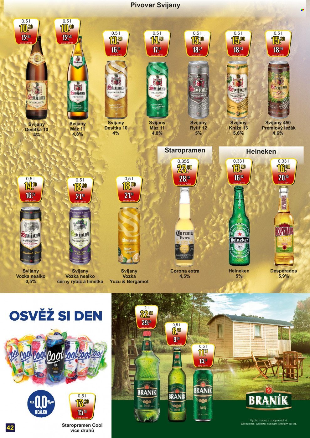Leták Adam velkoobchod Šternberk - 1.8.2023 - 31.8.2023. Strana 42