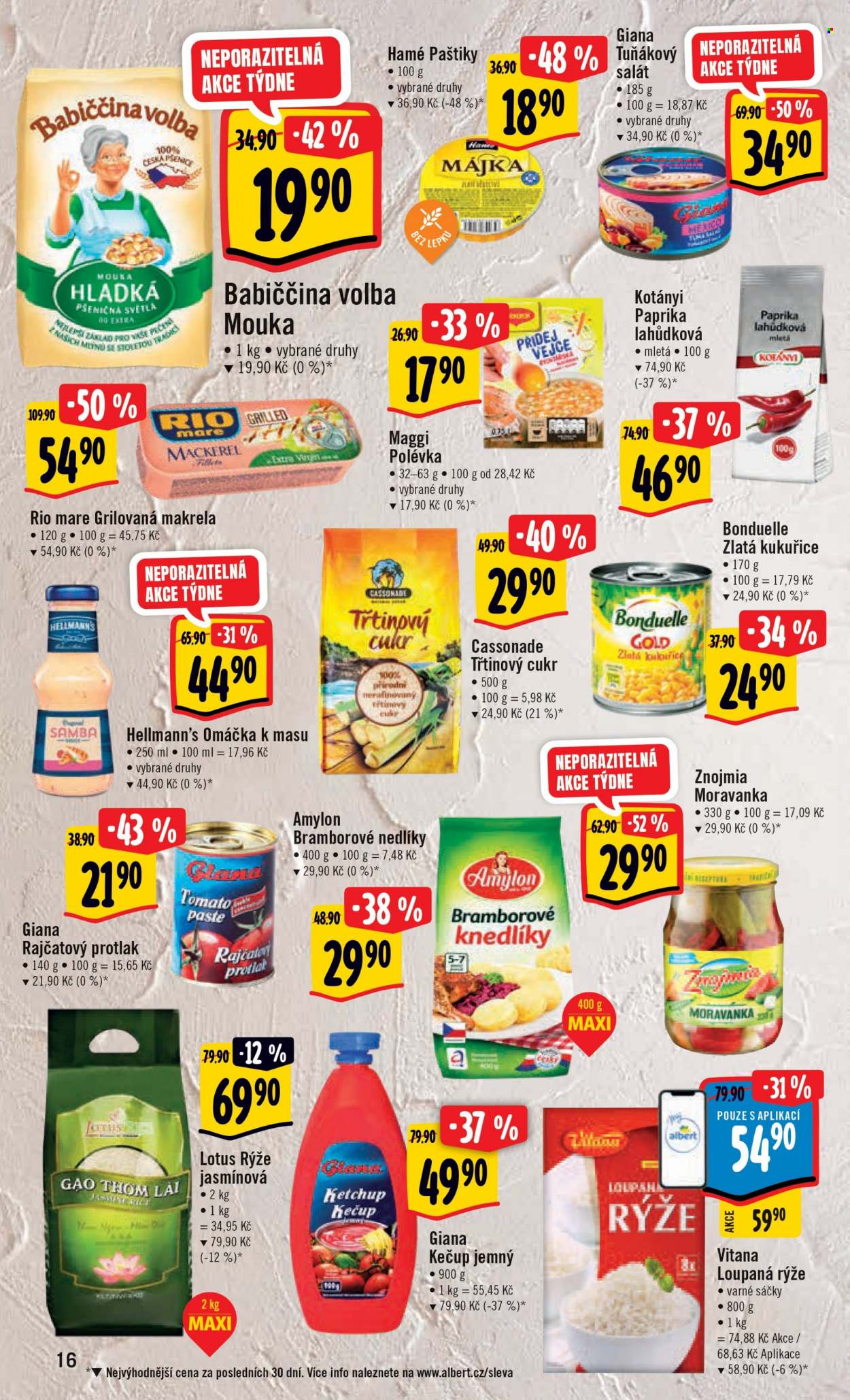 Leták Albert Hypermarket - 2.8.2023 - 8.8.2023. Strana 16
