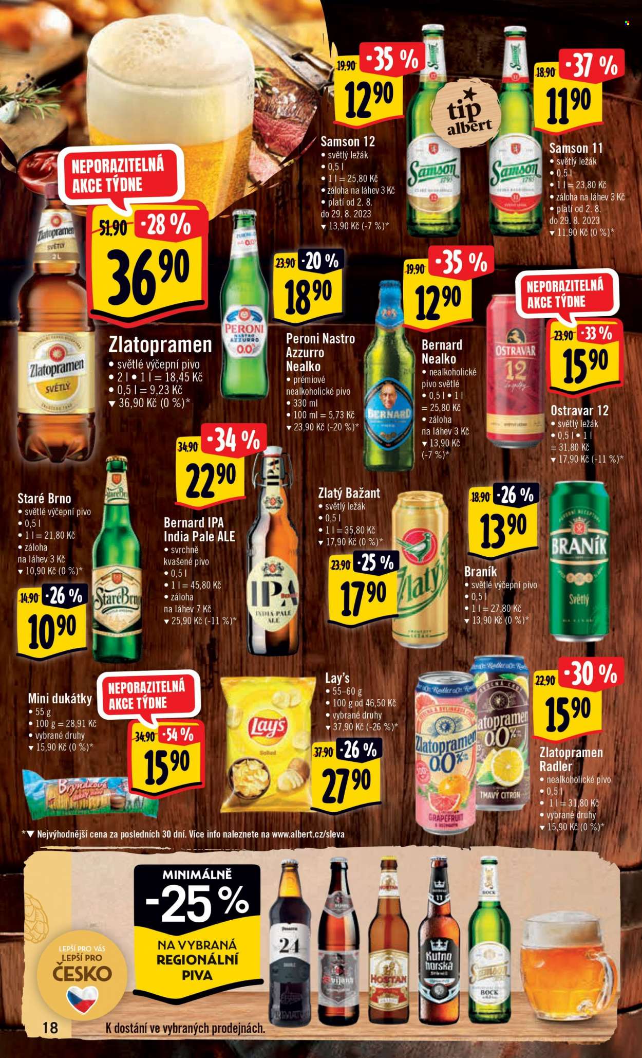Leták Albert Hypermarket - 2.8.2023 - 8.8.2023. Strana 18