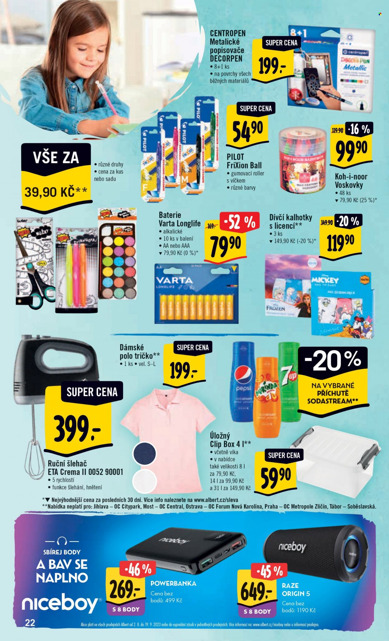 Leták Albert Hypermarket - 2.8.2023 - 8.8.2023. Strana 22