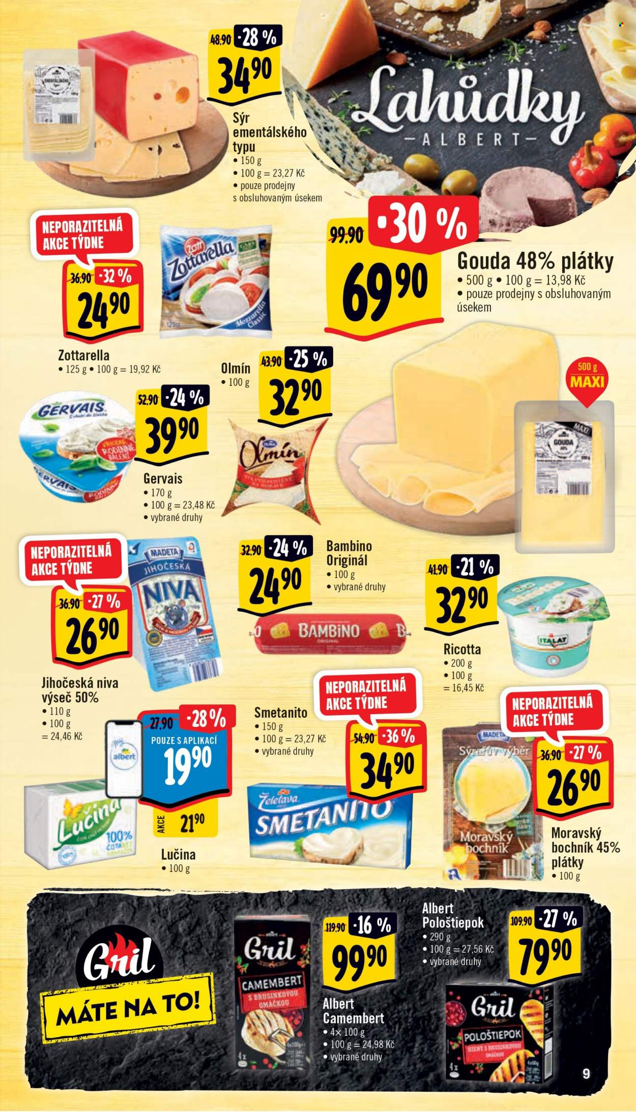 Leták Albert Supermarket - 2.8.2023 - 8.8.2023. Strana 9