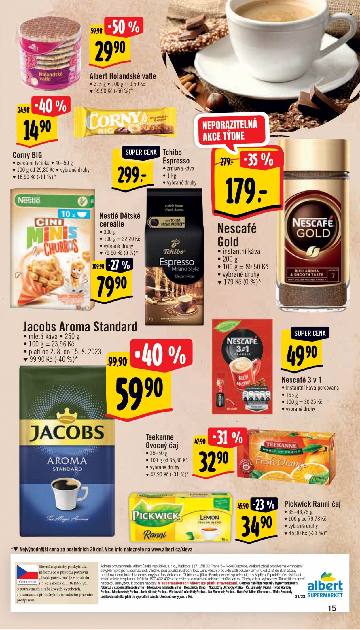Leták Albert Supermarket - 2.8.2023 - 8.8.2023. Strana 15