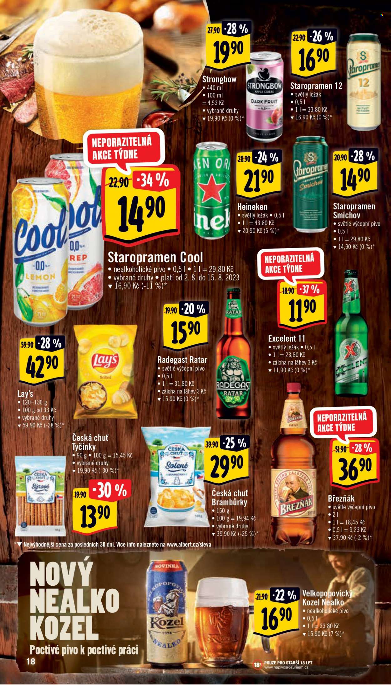 Leták Albert Supermarket - 2.8.2023 - 8.8.2023. Strana 18