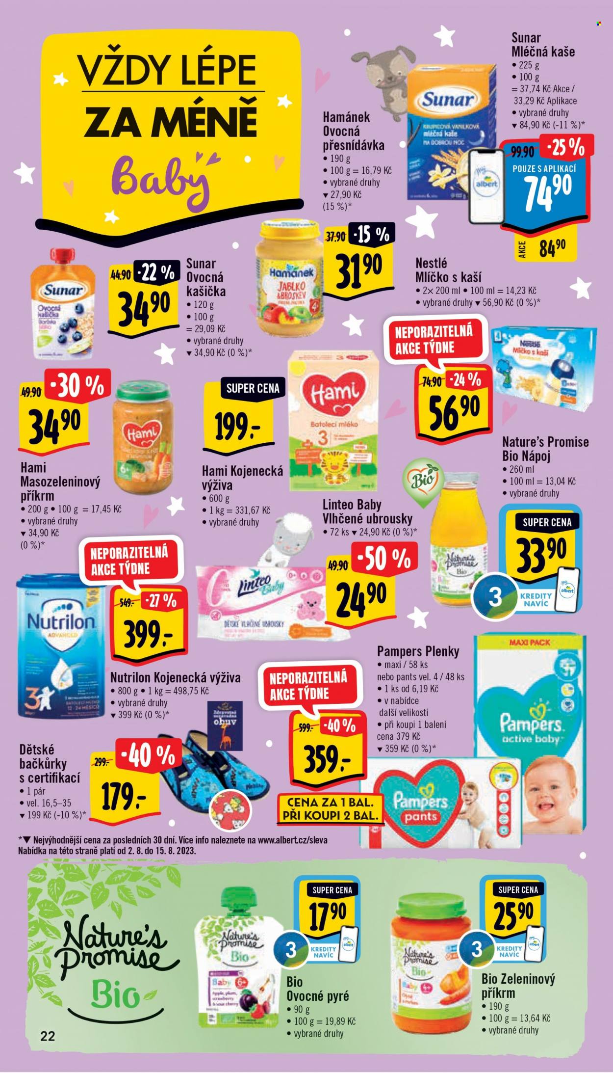 Leták Albert Supermarket - 2.8.2023 - 8.8.2023. Strana 22