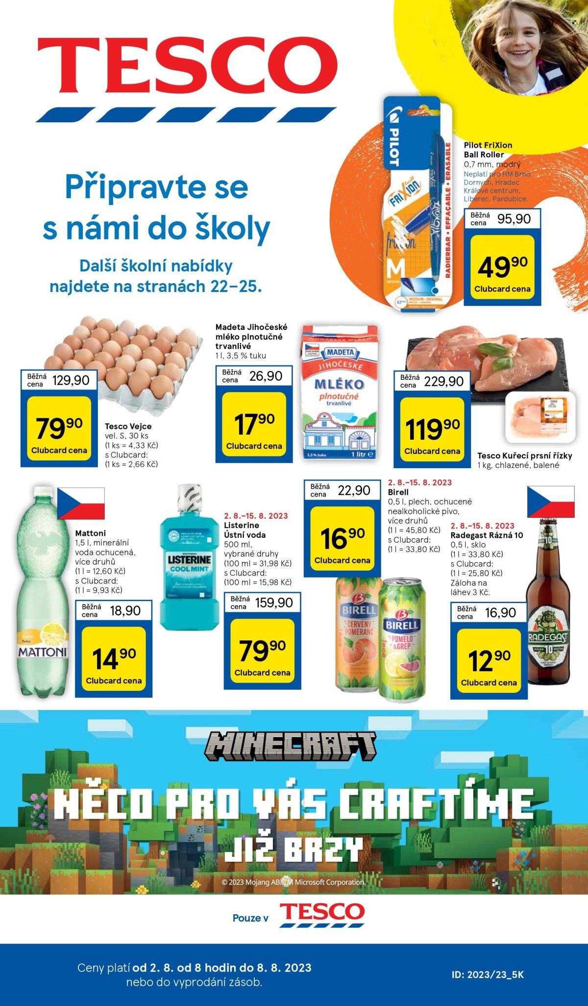 Leták TESCO - 2.8.2023 - 8.8.2023. Strana 1