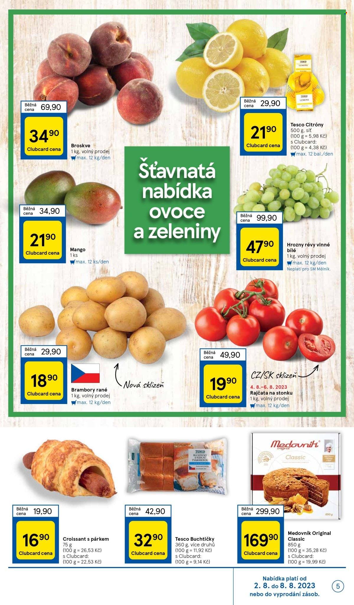 Leták TESCO supermarket - 2.8.2023 - 8.8.2023. Strana 5