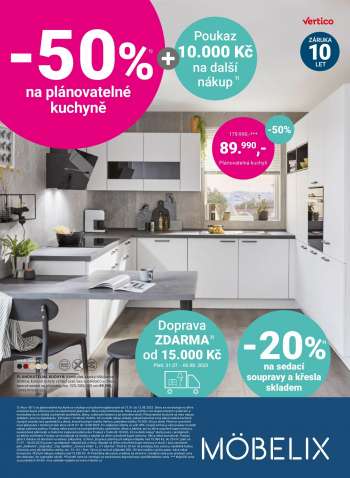 Leták MÖBELIX - 31.7.2023 - 13.8.2023.