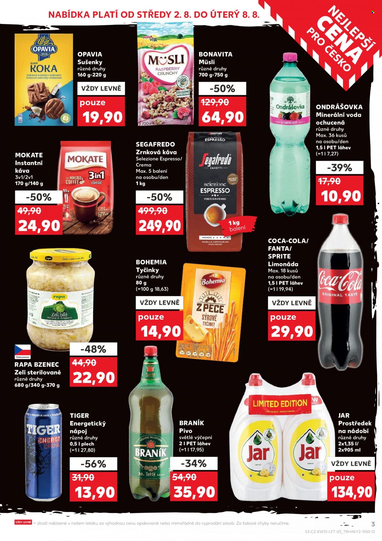 Leták Kaufland - 2.8.2023 - 8.8.2023. Strana 3