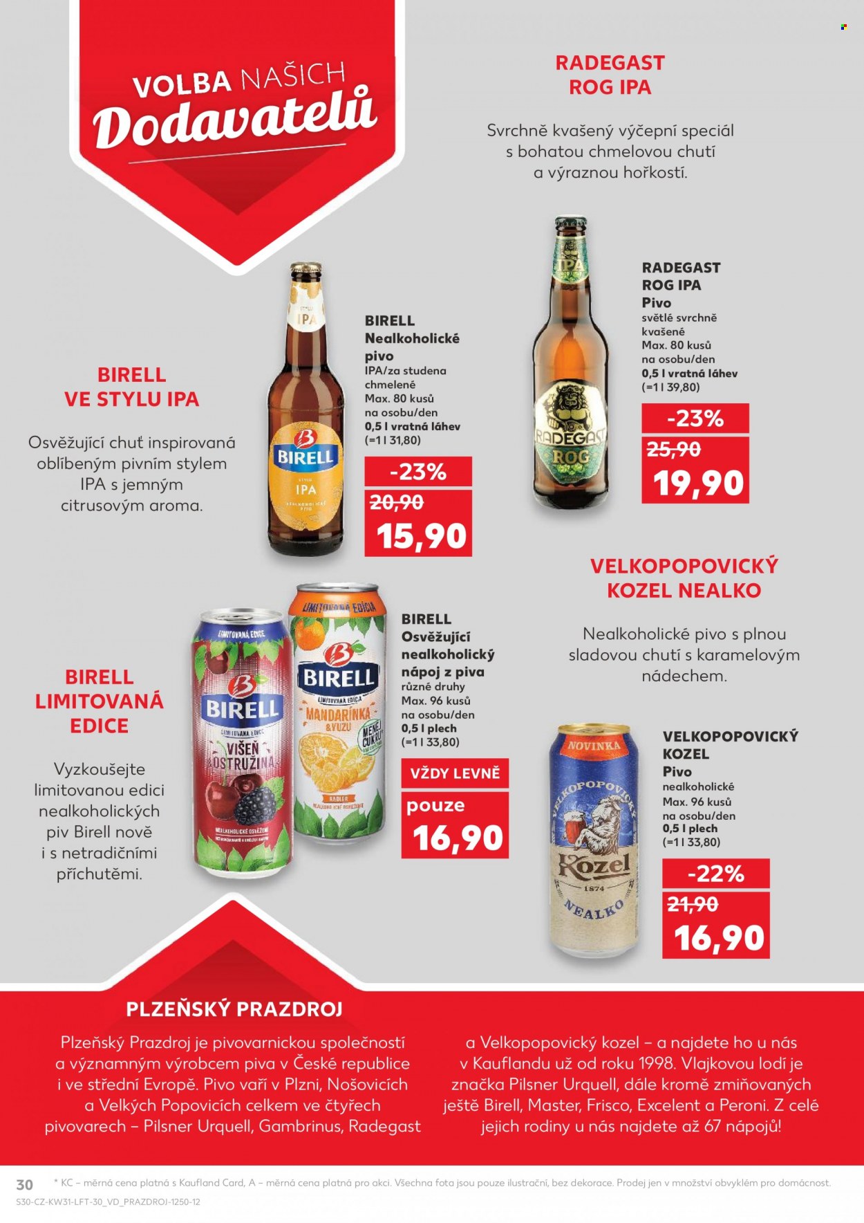 Leták Kaufland - 2.8.2023 - 8.8.2023. Strana 30