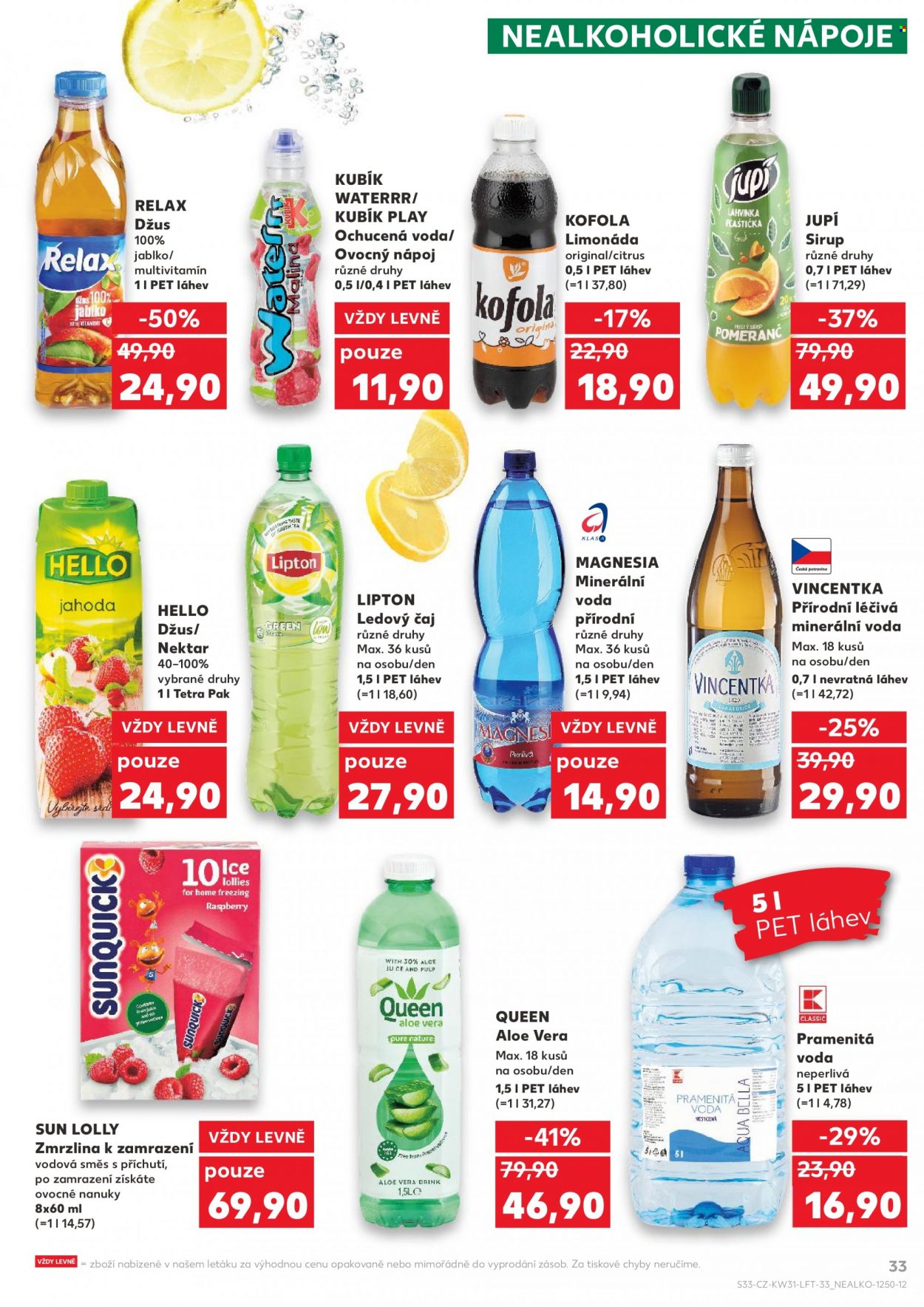 Leták Kaufland - 2.8.2023 - 8.8.2023. Strana 33