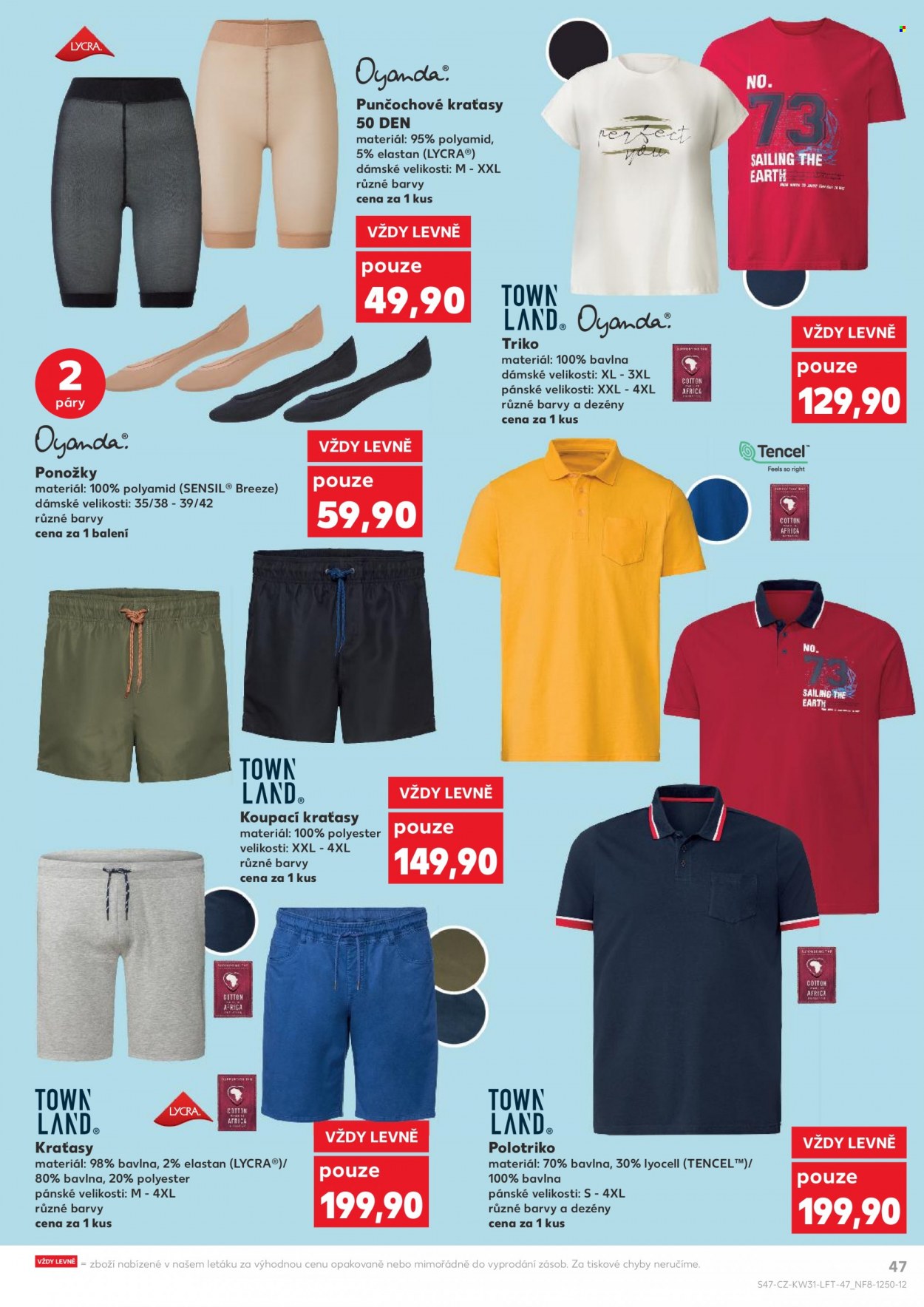 Leták Kaufland - 2.8.2023 - 8.8.2023. Strana 47