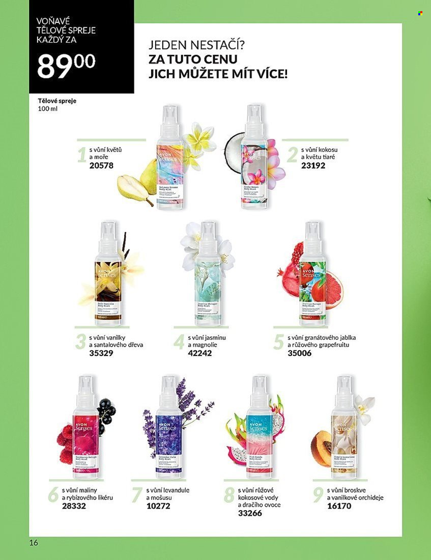 Leták AVON - 1.8.2023 - 31.8.2023. Strana 16