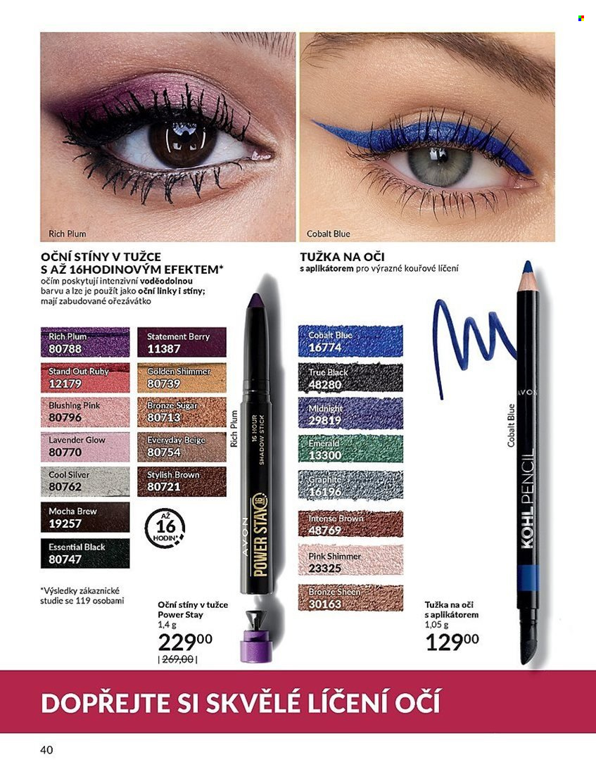 Leták AVON - 1.8.2023 - 31.8.2023. Strana 40