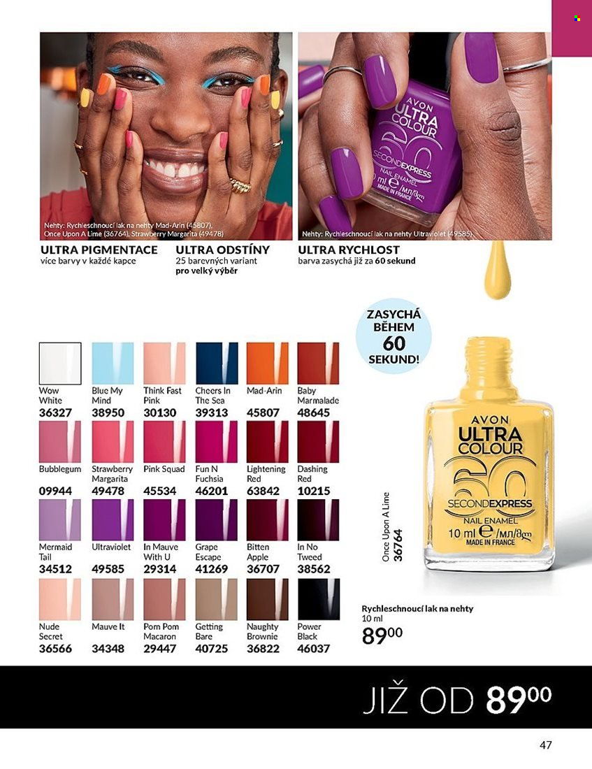 Leták AVON - 1.8.2023 - 31.8.2023. Strana 47